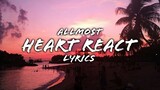 Heart React - ALLMO$T (Lyrics)