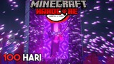 100 Hari Di Minecraft Hardcore Demon Slayer (Part 1)