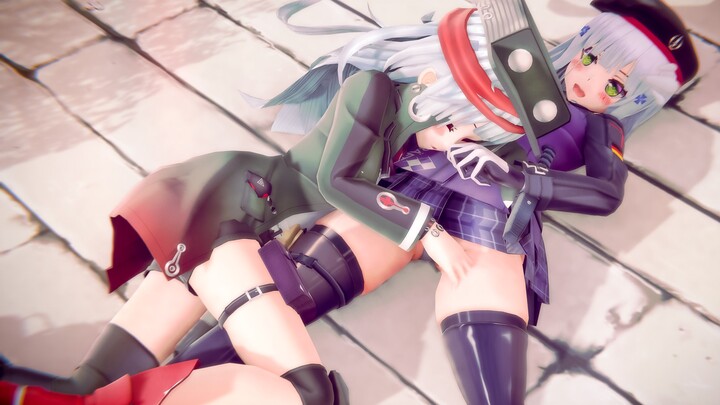 [ GIRLS' FRONTLINE MMD] Hey, hey, hey, don't push me down and let me fall asleep on the street like 