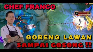 Franco Masterchef Goreng Abis Semua Lawan !! Hooknya Kena Terus!!