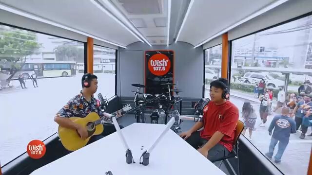 Zildjian performs _LIGAW TINGIN_ LIVE on Wish 107.