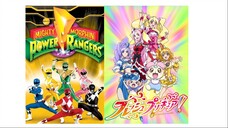 Fresh Precure X Mighty Morphin Power Rangers Opening