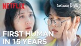 Park Eun-bin meets Cha Hak-yeon, her first human in 15 years | Castaway Diva Ep 1 | Netflix [ENG CC]