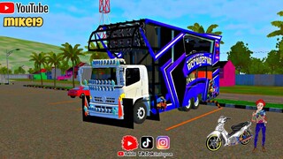 แจกมอดรถแห่ต้นเจริญซาวด์ ทำมอดมาใหม่อย่างสวย | เกม Bus Simulator Indonesia modbussid MIKEi9