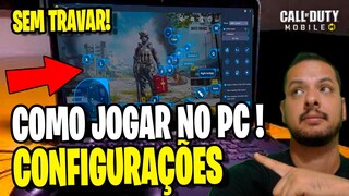 COMO JOGAR CALL OF DUTY MOBILE NO PC PELO EMULADOR GAMELOOP CONFIGURAÇÃO LISO ATUALIZADO #codashop