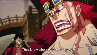 Luffy and Kidd funny scene