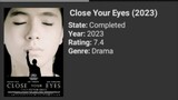 close your eyes 2023 by eugene