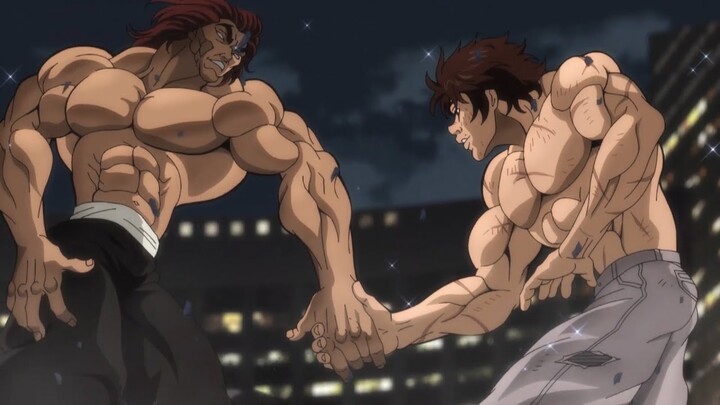 YUJIRO HANMA VS BAKI HANMA | FATHER VS SON FULL FIGHT - BAKI HANMA SEASON 2 : SON of OGRE