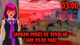 Jangan Pergi Ke Sekolah Jam 3 Pagi || Kalau Tidak Mau Terjadi Sesuatu! - Sakura School Simulator