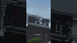 Smile 2 Billboard Reveal # #movie #smile2 #horrorstories