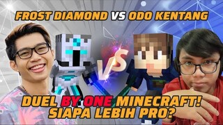 Frost Diamond vs Odo Kentang: Duel By One Minecraft! Siapa Lebih Pro? | MRI PanSos Kap #short