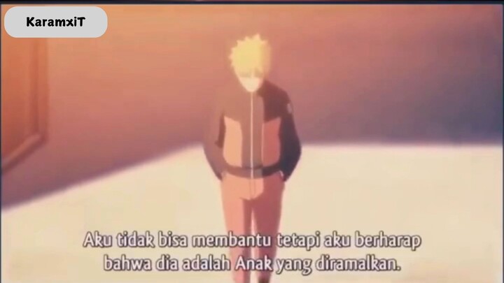 Momen ketika Naruto mendapat kabar atas kematian Jiraiya