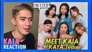 PINOY REACTS to KAIA - Group Reveal: Meet Kaia & KAYA Video Teaser REACTION