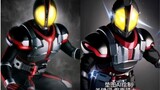 What is the difference between the Kamen Rider drawn by Ai pad and the prototype? (Kuuga-OOO)