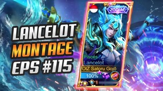 LANCELOT UNLIMITED SKILL 1 😱 | LANCELOT MONTAGE #115 | LANCELOT TIKTOK | RANK HIGHLIGHTS | MLBB