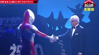 The scene where Ultraman meets the human body was so tense that I couldn't hold back