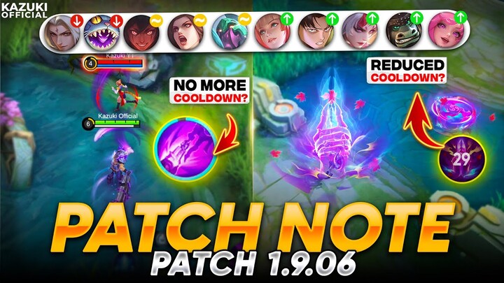 A BIG UPDATE IS HERE | PHOVEUS REVAMP | 10 HEROES BUFF & NERF | FRAGMENT SHOP UPDATE