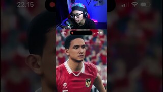 Timnas Indonesia Real Face di Efootball 24 ! Fifa bisa?