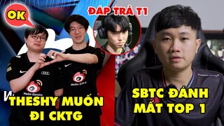 TIN GIẢI 498: WBG VÀO PLAYOFF, SOFM VÀ THESHY NỖ LỰC TIẾN ĐẾN CKTG | SBTC MẤT TOP 1 | CHOVY TỰ TIN