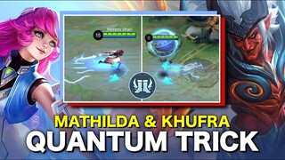 AMAZING QUANTUM TRICK | MATHILDA AND KHUFRA