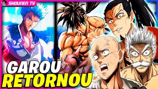 A VOLTA DO ASSASINO! GAROU VS SUIRYU VS SAITAMA | One punch man 211 - WC 133