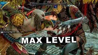 God of War Ragnarok - MAX LEVEL Kratos Vs GNA the True Valkyrie Queen (NO DAMAGE / GMGOW) 4K PS5