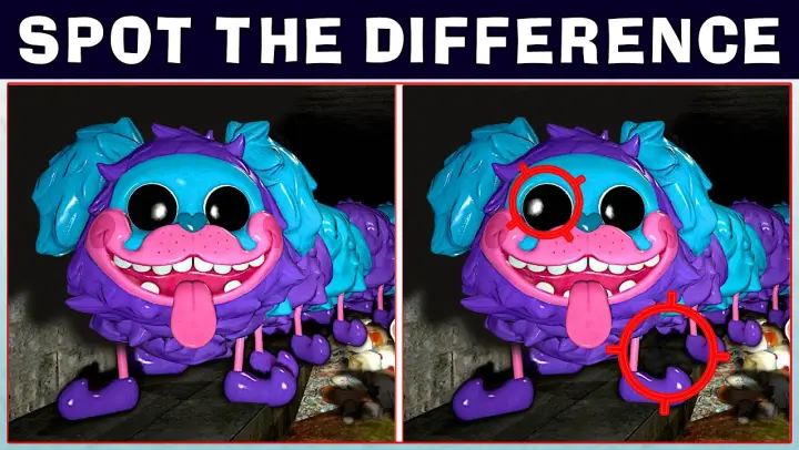 Guess the POPPY PLAYTIME Character By Their Eyes ?! Spot the different