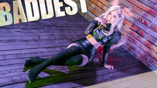 Hamijin】4K One-Click Dress Up Ali ❤K/DA-The Baddest【2P Dance Vertical Screen】