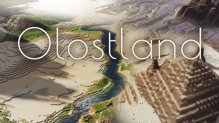 [4K] Tôi đã chơi MC trong 8 năm và cuối cùng đã chuyển thế giới thực vào trò chơi ... Minecraft Bản đồ thế giới mở Olostland 1.0 Video trình diễn máy thực