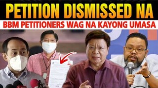 JUST IN : PANALO NA! BBM SARA MARCOLETA NAGSALITA NA! HARAPANG SINAGOT COMELEC PETITION DISMISSED NA