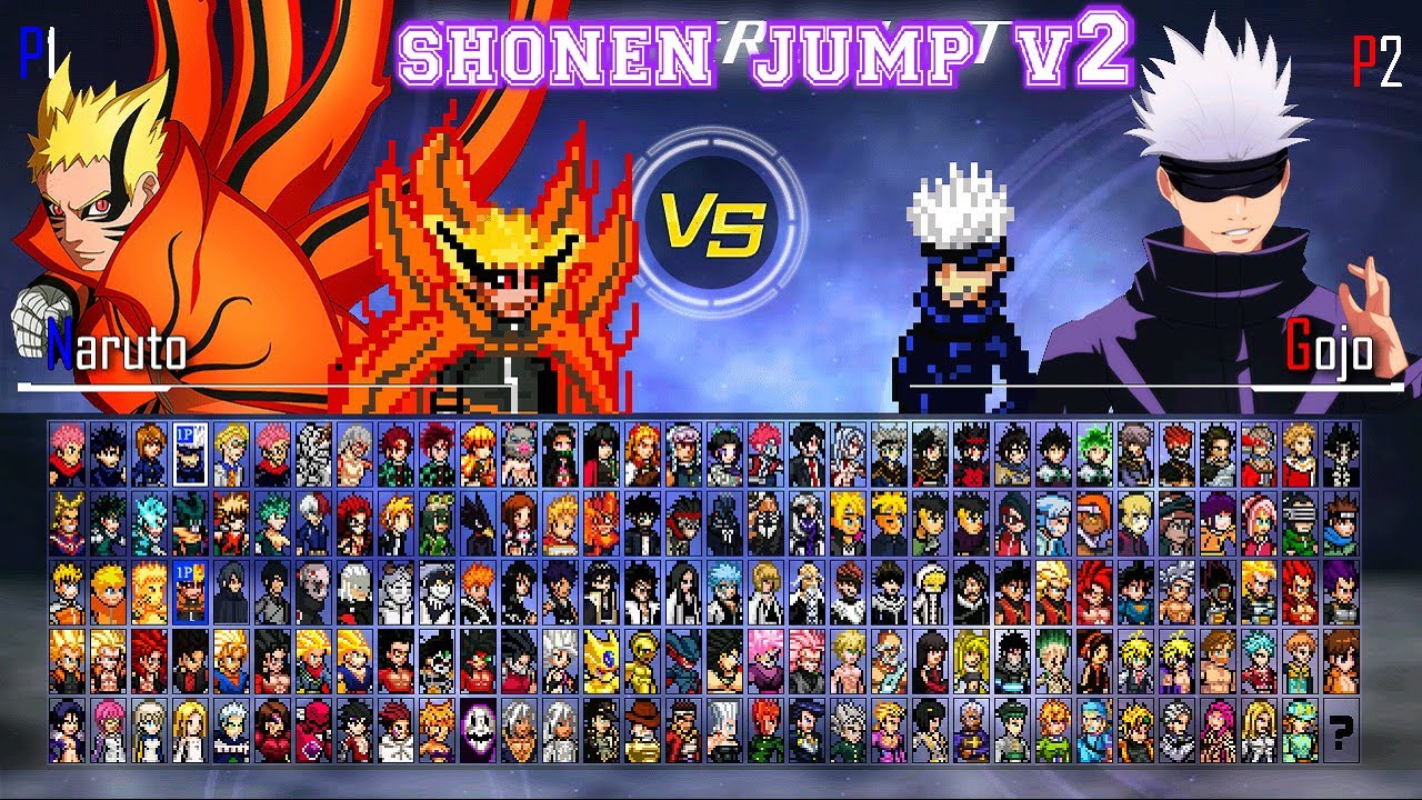 SHONEN JUMP MUGEN V3  258 CHARACTERS (PC & Android) [DOWNLOAD] 