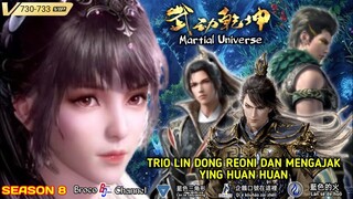 YING HUANHUAN BERTEMU DENGAN TRIO LIN DONG. #730-732 Wu Dong Qian kun