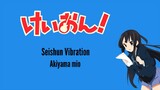 Akiyama Mio seishun vibration ( Kanji / Romanji / Indonesia )
