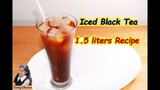 Iced Black Tea 1.5 liters Recipe : สูตรชงชาดำเย็น 1.5 ลิตร l Sunny Channel
