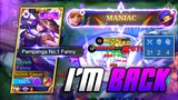 I HAVEN'T PLAYED IN AWHILE, BUT I STILL MANAGED TO GET A MANIAC!! | MLBB
