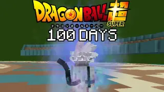 I Played Minecraft Dragon Ball Super For 100 DAYS… This Is What Happened