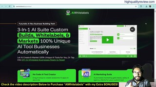 AIWhitelabels Review: Your Path to AI SaaS Profits! AIWhitelabels Review