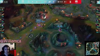 Tâm điểm trận đấu giữa TES và WBG phần 12 #game #LOL