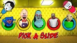 Five Slides Challenge 😲😲 Pick a Slide Chapter 3 In ROBLOX | Khaleel and Motu