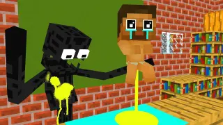 Monster School : HEROBRINE BECAME A CHILD - Funny Minecraft Animation