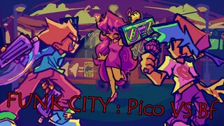 Rewind Pico VS Boyfriend (Funk City)- Friday Night Funkin'