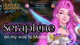 Seraphine vs Nami Support gameplay