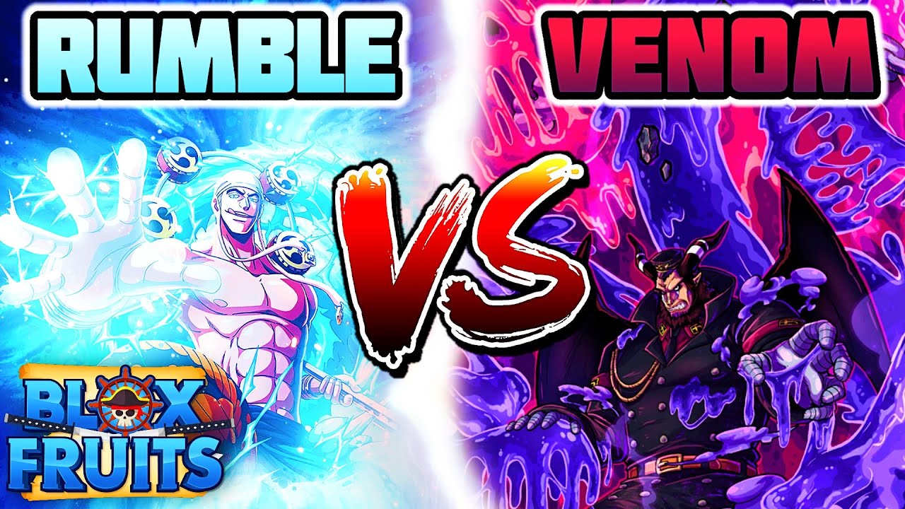 INTENSE!!) ⛈️Rumble Vs Venom - Blox Fruits - Bilibili