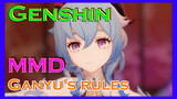 [Genshin,  MMD]Ganyu's rules