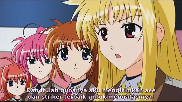 mahou shoujo lyrical nanoha strikers eps 19 (sub indo)