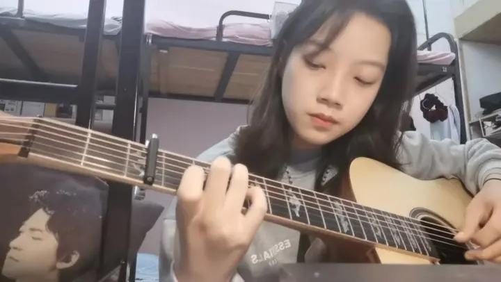 【Guitar】Cover Huihuadong with guitar