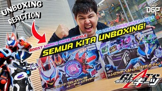 FRESH  CEPAT UNBOXING  REACTION DX BOOST MARK II RAISE BUCKLE  DX LASER RAISE RI