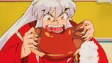 InuYasha: There are only two things that Gouzi does when he goes to Kagome's house: playing with the