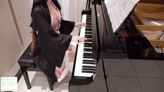 [Hãy đến và học piano từ chị gái tôi] Sát quỷ OP Red Lotus LiSA Demon Slayer