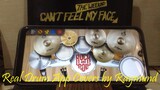 THE WEEKND - CAN'T FEEL MY FACE | Real Drum App Covers by Raymund